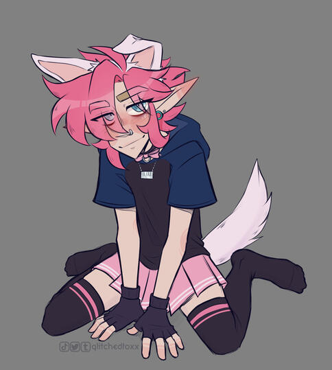 Puppy Red Portrait 2