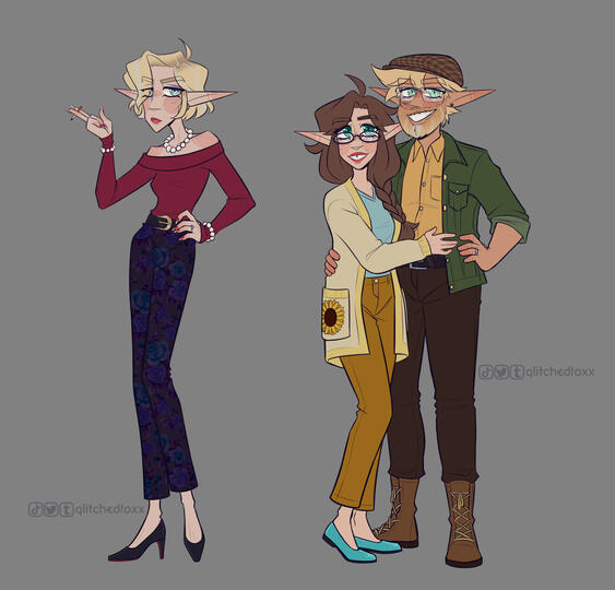 Blue and Green's Parents