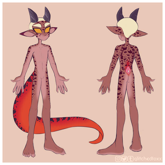 Red Skin Pattern Map