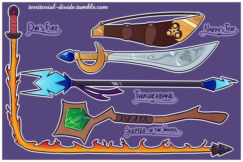 Weapon Designs (Vr 1.0)