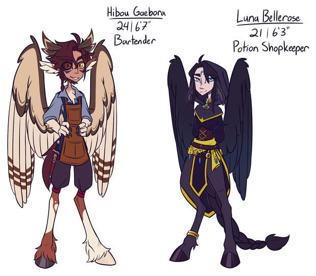 Hippogriff Side Characters