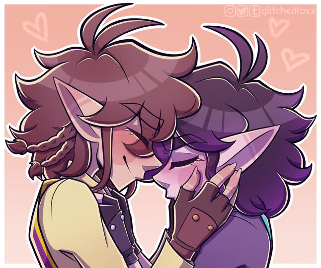 Link and Shadow Portrait