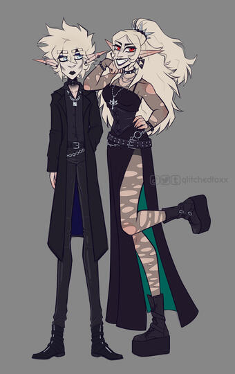 Goth Siblings