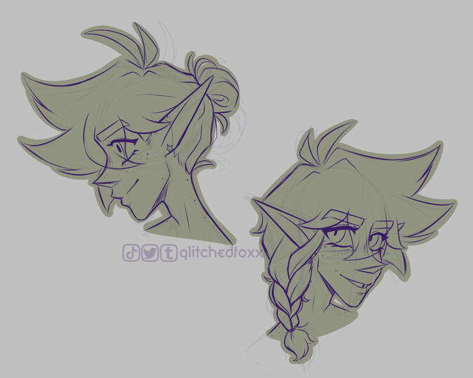 Green Hairstyles Concepts