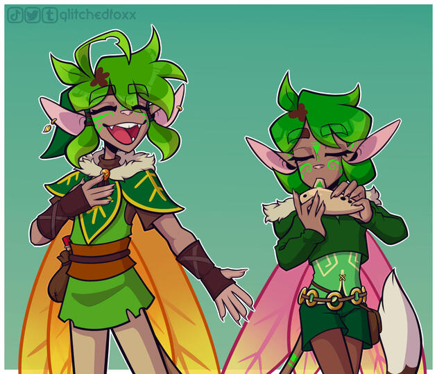 Green and Saria Portrait