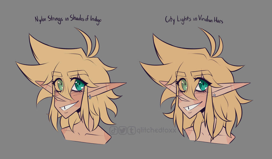 Green Hair Comparison