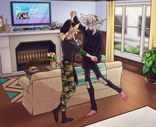 Chapter Eight Dancing Scene