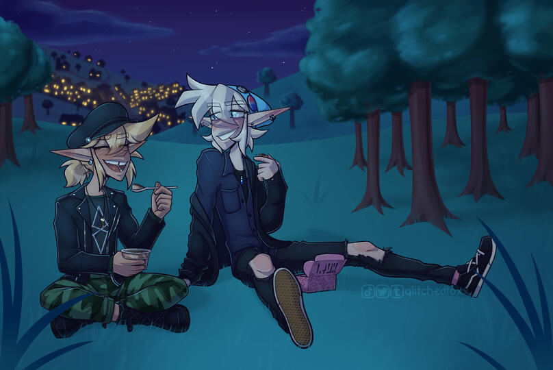 Chapter Nine Stargaze Scene